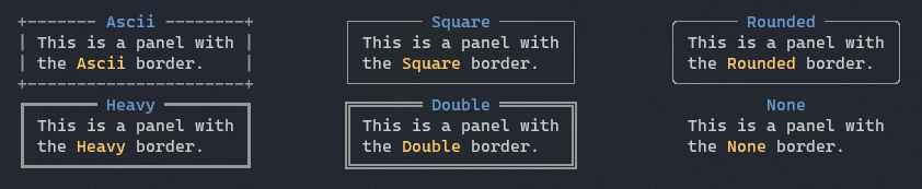 /Mirrors/spectre.console/raw/commit/2a9fbb1ee9fbe0a37cb46f3d95f5bfd5e64db145/docs/input/assets/images/borders/panel.png